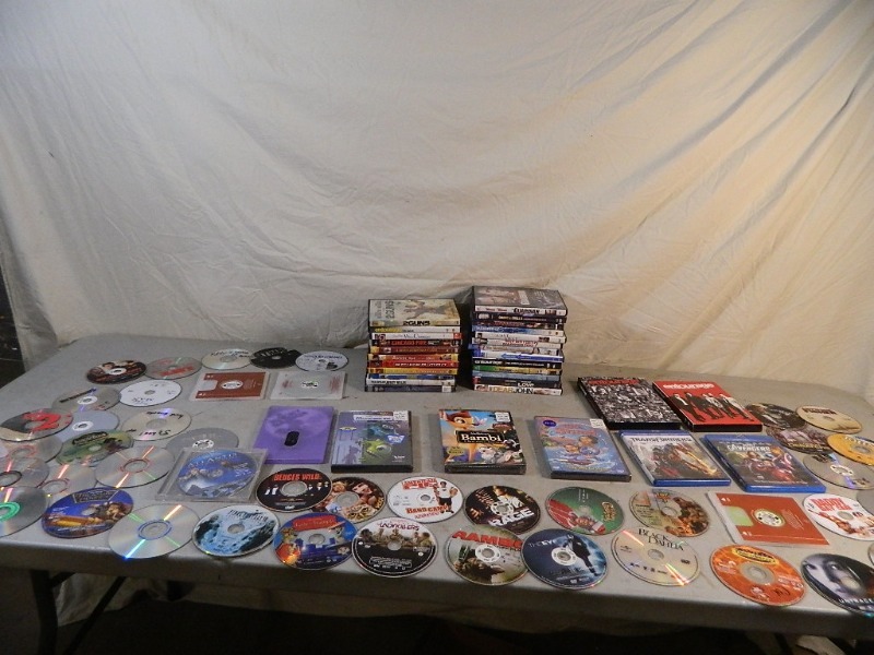 Dvds and Blu Rays