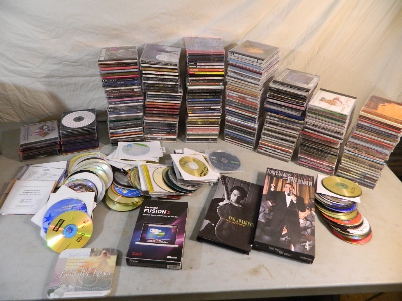 Large Lot of Cds and More