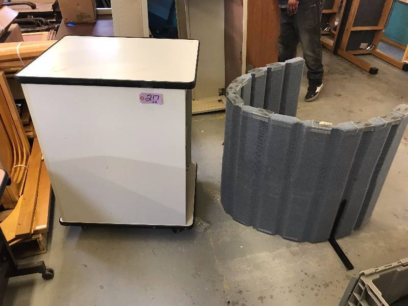 STORAGE CABINET AND DIVIDER