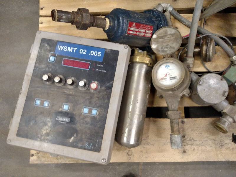 lot 20 image: Control Box, Water Meter, Trap, Fil...