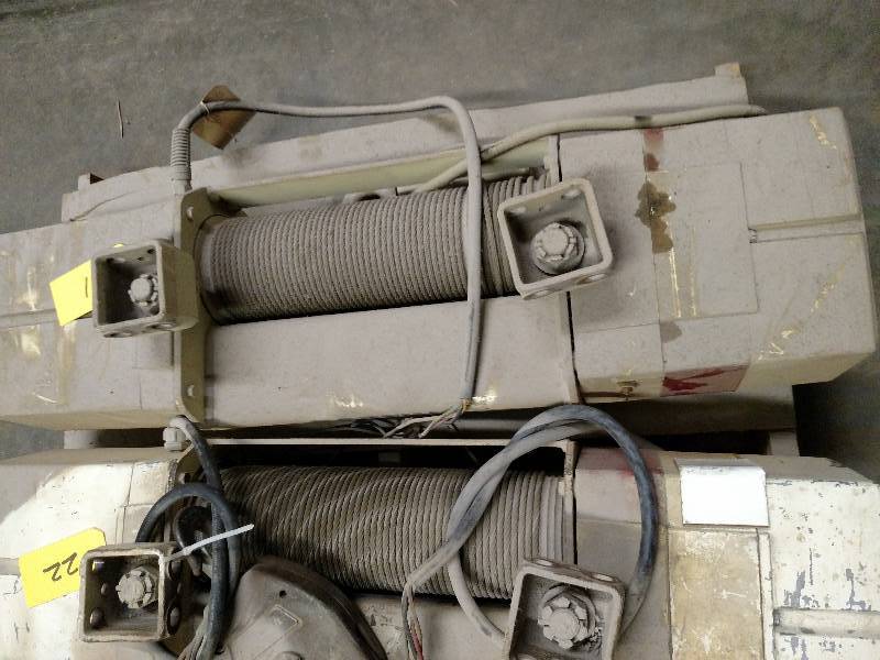 lot 21 image: Coffing 12 Ton Cable Hoist, 23046...
