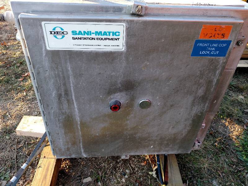 lot 2 image: Stainless Steel COP Tank, 12x2x21...