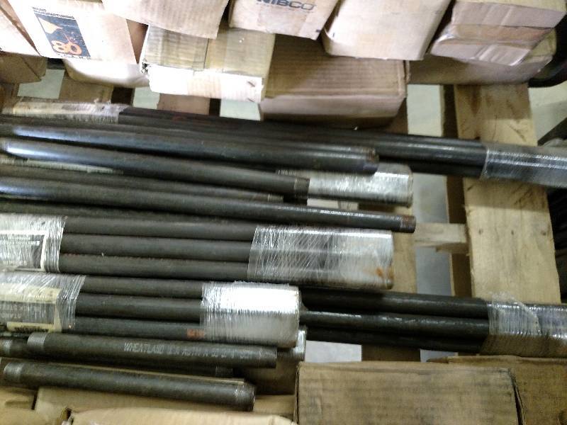 lot 57 image: Asstd Pipe Nipples & Fittings