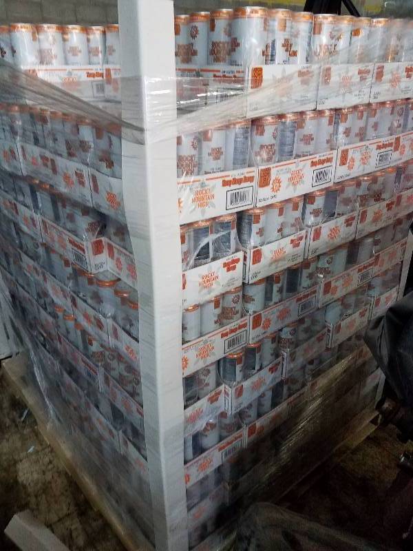 lot 10 image: Pallet of Rocky Mountain High Hemp Mango Energy