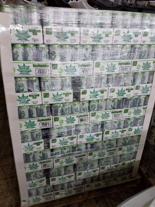 lot 2 image: Pallet of Rocky Mountain High Hemp Coconut Lime