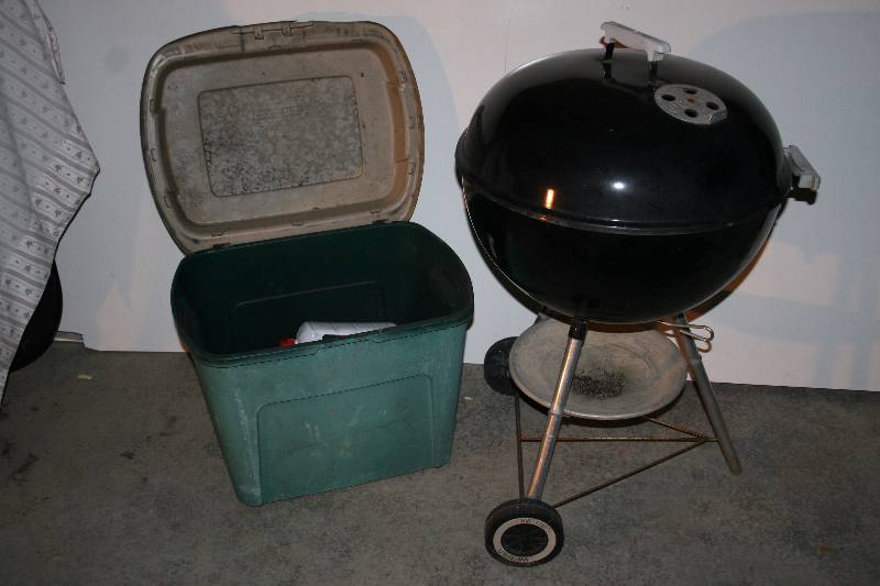Charcoal Grill with Briquets