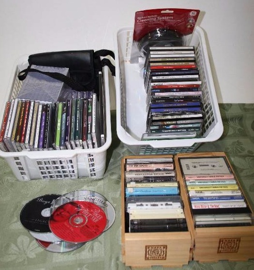 Music CDs and Tapes