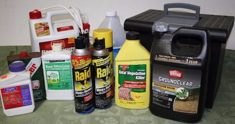 Misc GarageHousehold Chemicals