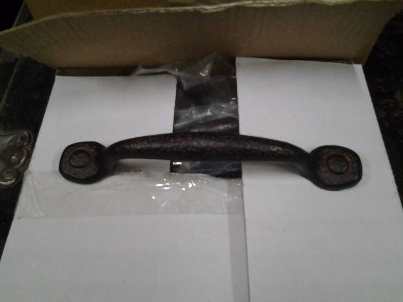lot 32 image: 48-Burnished Handles 4 Inch