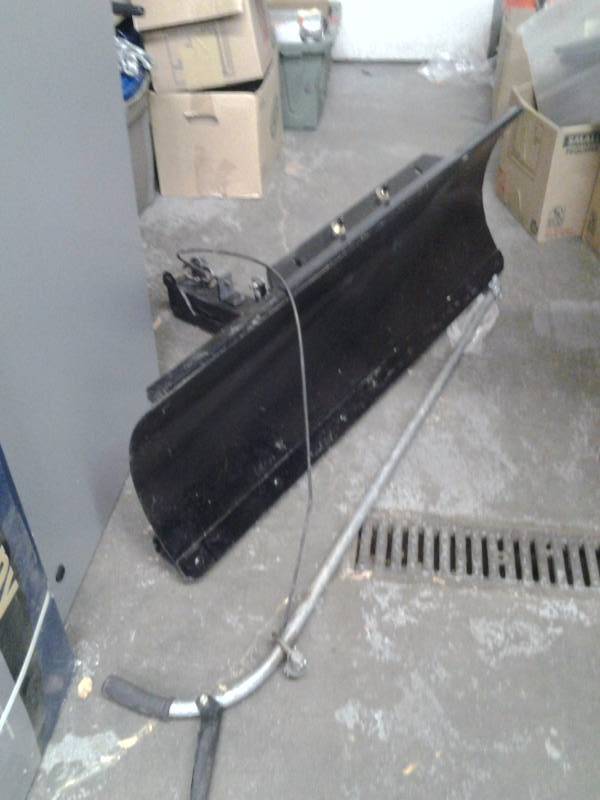 lot 54 image: Craftsman Snow Plow Attachment