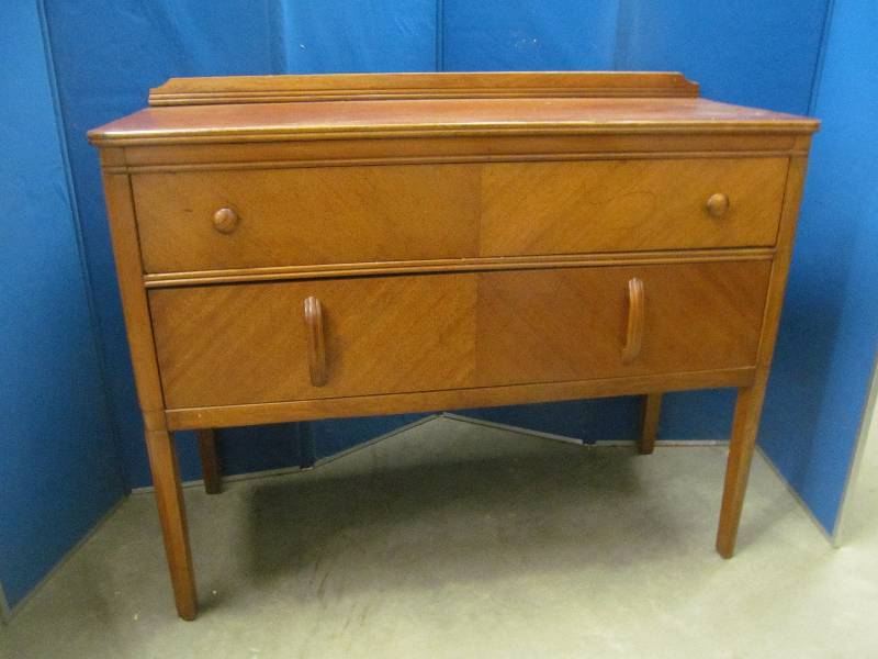 vintage dining hutch