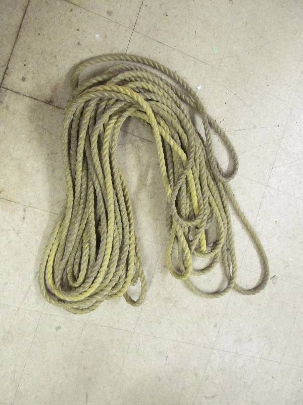 Braided rope