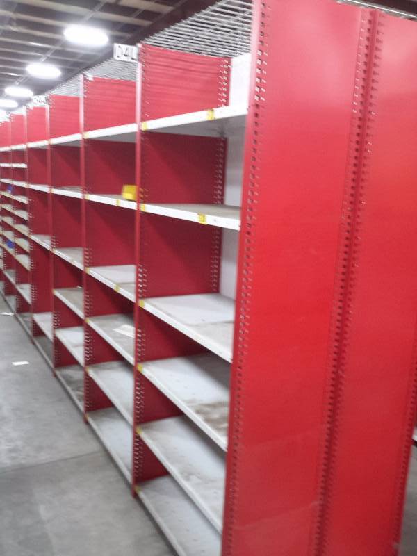 lot 11 image: Adjustable Modular Shelving as pictured.