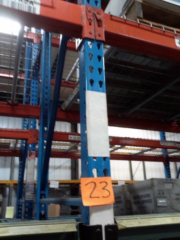 lot 23 image: Heavy Duty Pallet Racking