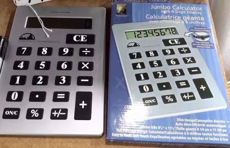 lot 71D image: 10, Jumbo Calculators