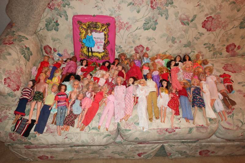 HUGE LOT OF BARBIES