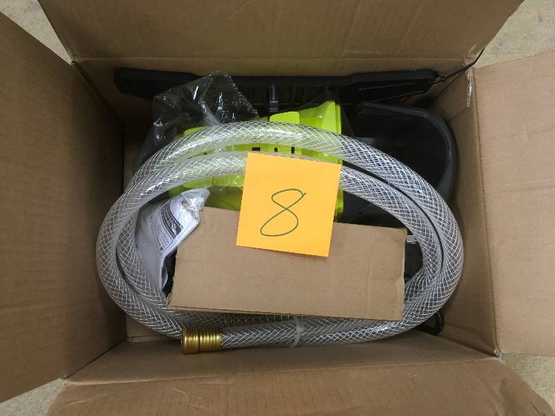 lot 8 image: Ryobi One 18 Volt Hybrid Transfer Pump - Open Box