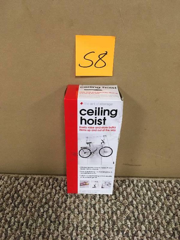 lot 58 image: Delta Cycle El Greco Ceiling Hoist - Open Box