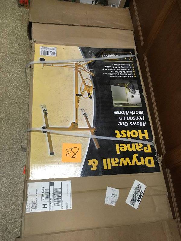 lot 83 image: Buffalo Dry Wall Hoist - Open Box Never Used