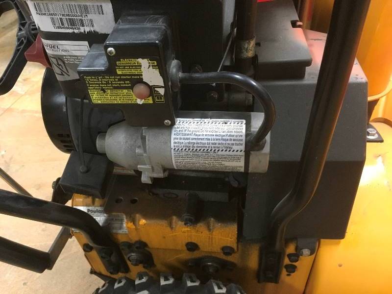 lot 98 image: PoulanPRO 24 in. Walk Behind Snowblower  in working conditions