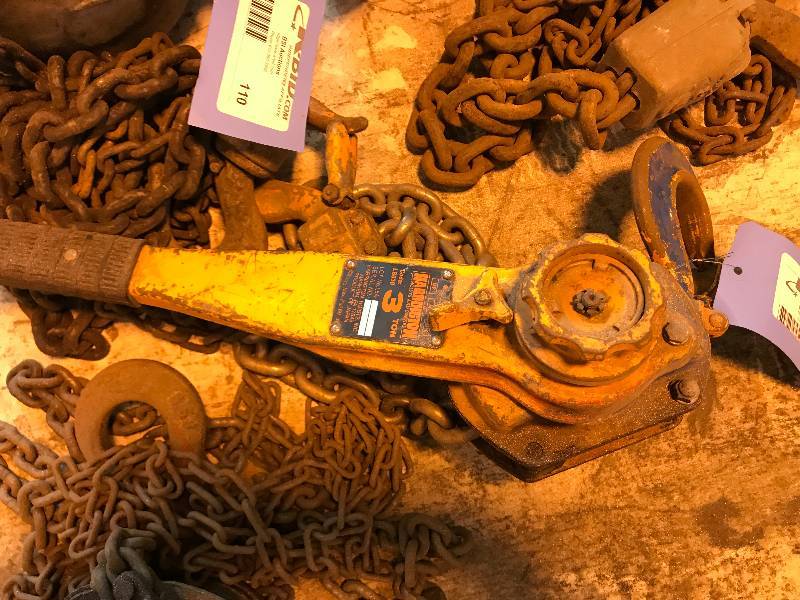 Chain Come Along  Puller