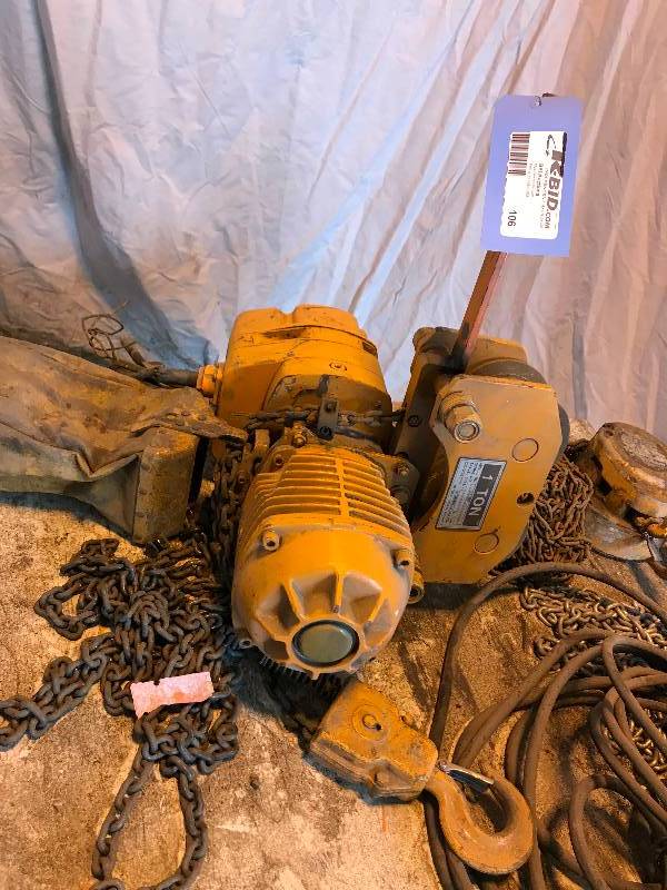 1 Ton Electric Hoist