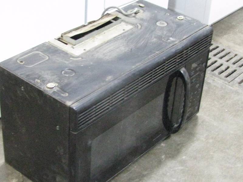 lot 13 image: G.E. Above Range Microwave
