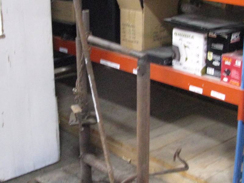 lot 26 image: Antique Tire Changer