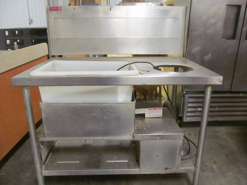 lot 27 image: Reece MFC breadsifter work station