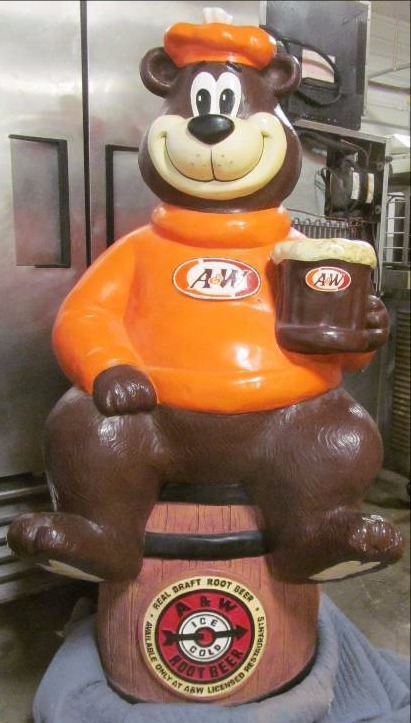 lot 31 image: A&W Root Beer Bear