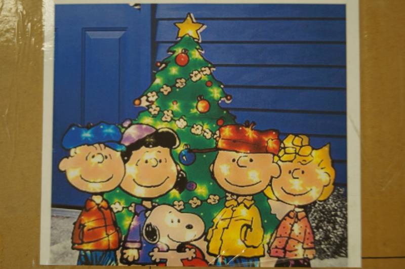 Peanuts Gang Christmas Yard Decor Set