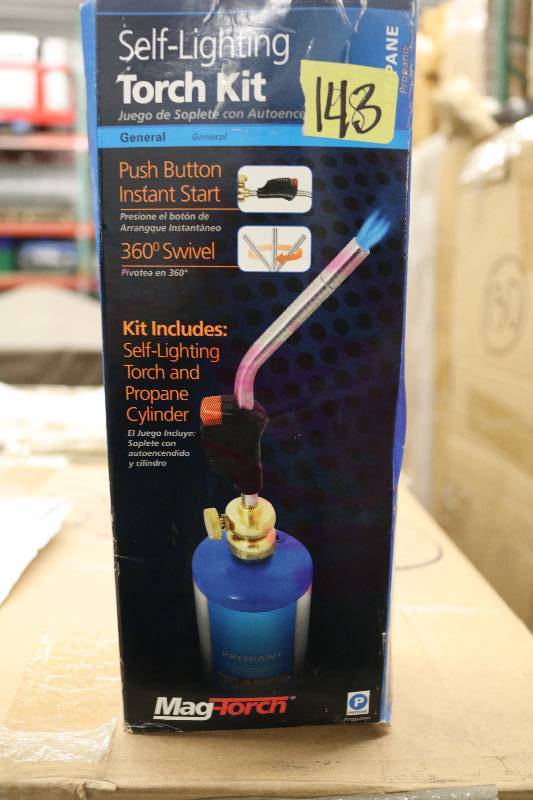 Self Lighting Propane Torch Kit