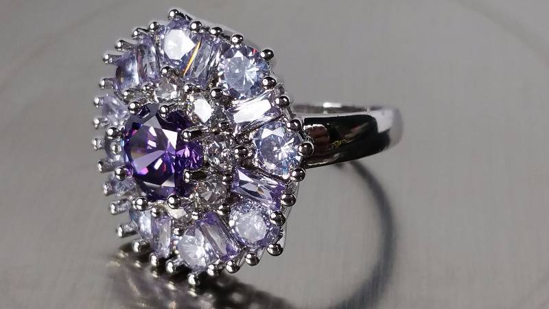 lot 47 image: Amethyst Ring