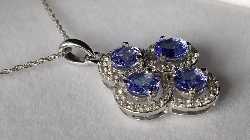 lot 84 image: Tanzanite Necklace