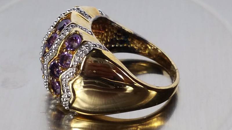 lot 138 image: Amethyst Ring