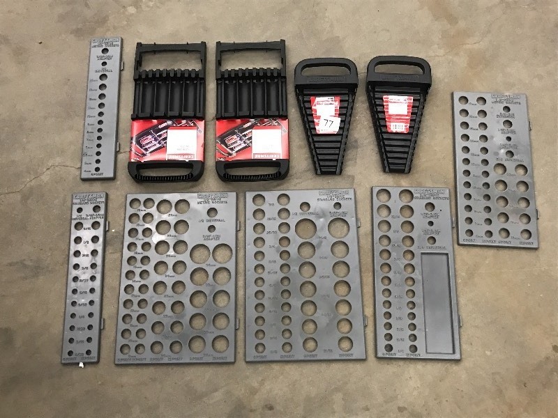 lot 77 image: Lot Of Assorted Socket & Wrench Sor...
