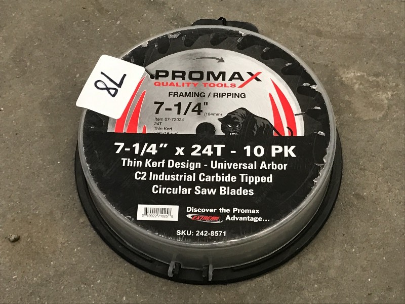 lot 78 image: New Promax 10-Pack Of FramingRippi...