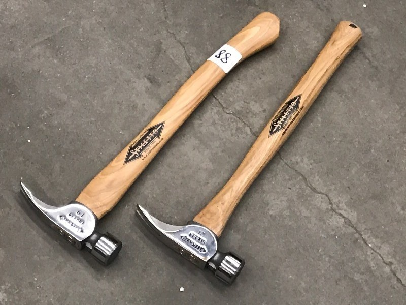 lot 88 image: (2) New Stiletto Framing Hammers ...