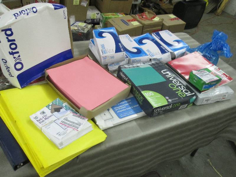 lot 37 image: Binder, Folders, File Folders, Coat...