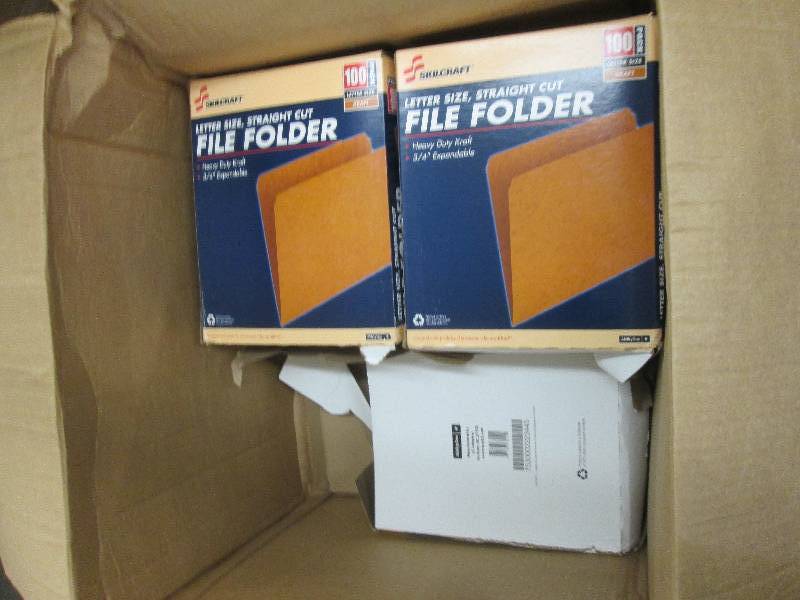 lot 42 image: 5 Boxes of 100 Skilcraft Letter Siz...