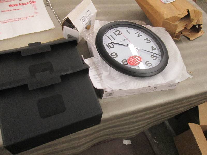 lot 45 image: Clock, File Jackets, see pics...