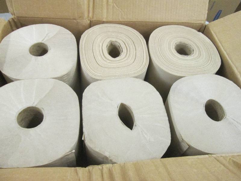 lot 75 image: Case of 6 Rolls Boardwalk Natural R...