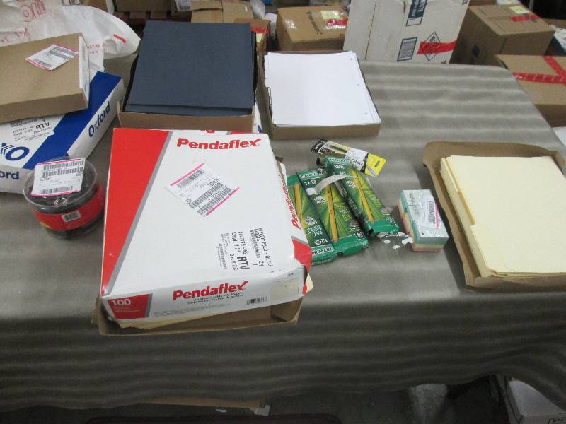 lot 78 image: 3 Boxes Pendaflex Archival File Fol...