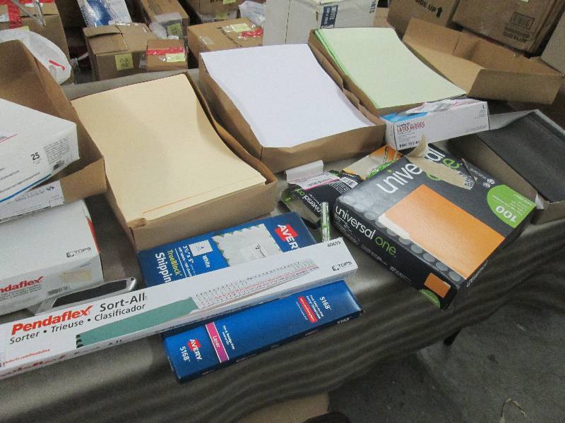 lot 88 image: Sorter, Shipping labels, Catalog En...