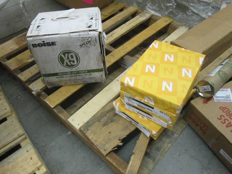 lot 110 image: 12 Case Boise 20 lb 8.5x11 paper p...