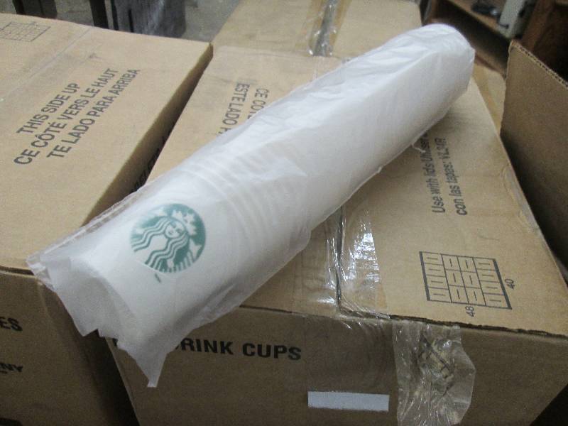 lot 121 image: Case of 1000 4 oz Solo Hot Drink Cu...