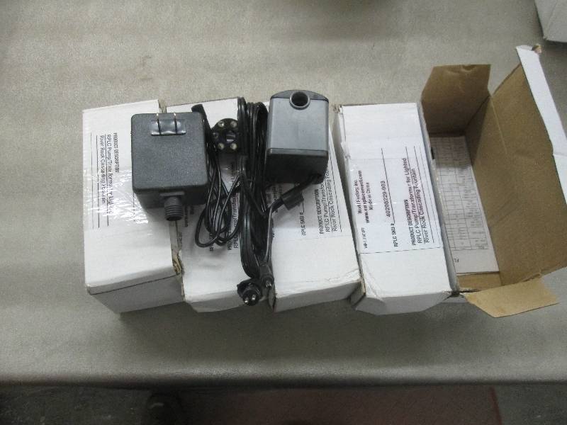lot 136 image: Lot of 5 Replacement Lit Fountain P...