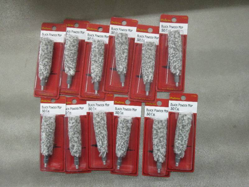 lot 157 image: Lot of 12 Outers 50 Caliber Black P...