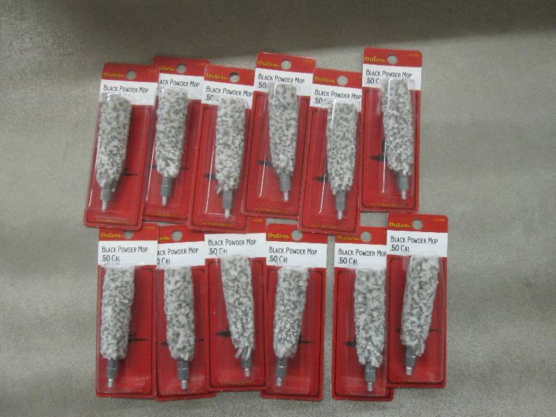 lot 160 image: Lot of 12 Outers 50 Caliber Black P...