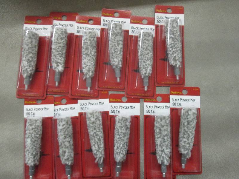 lot 162 image: Lot of 12 Outers 50 Caliber Black P...